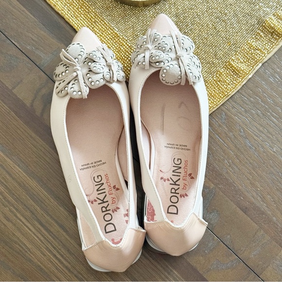 Dorking  by Fluchos New Nude Flats size 38 - Picture 6 of 8